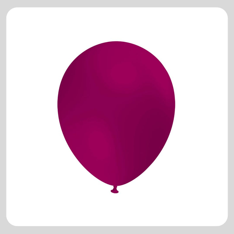 14 '' Burgundy balloons