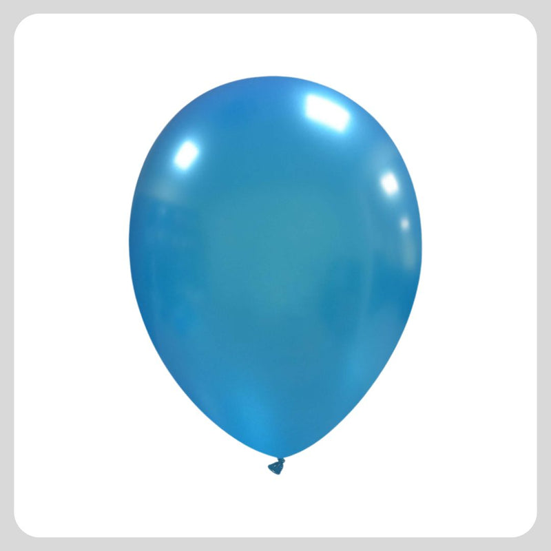 Balloons 14 '' Blue National Metallic