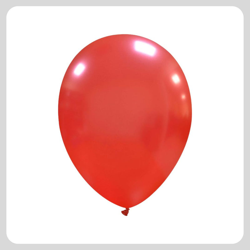 14 '' Metallic Red Balloons