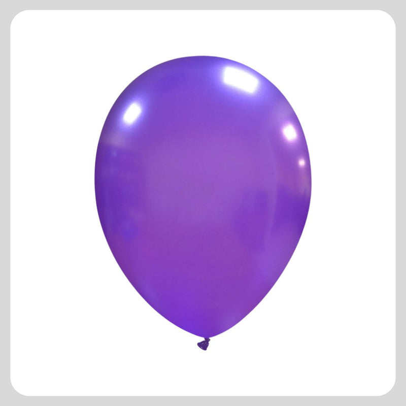 14 '' Metallic Purple Balloons