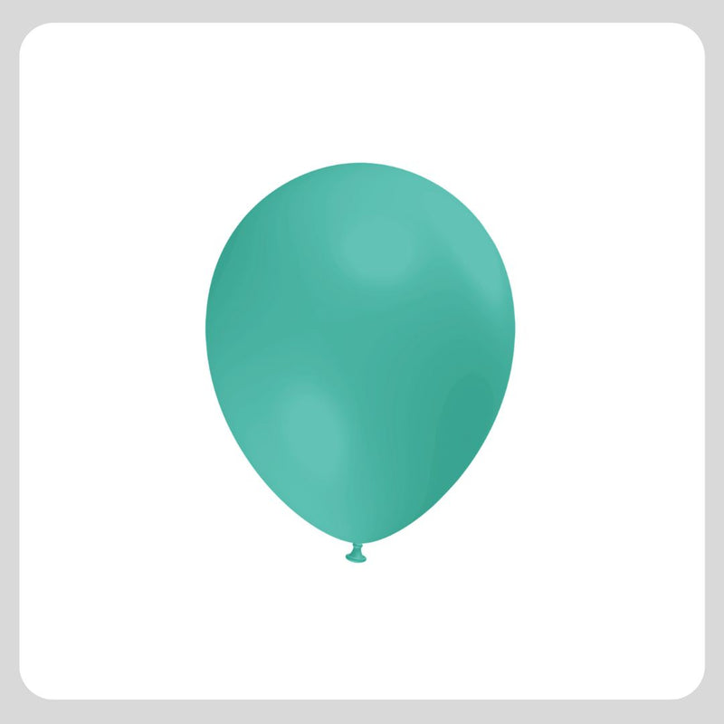 5 '' Aquamarine Balloons - Clear variant