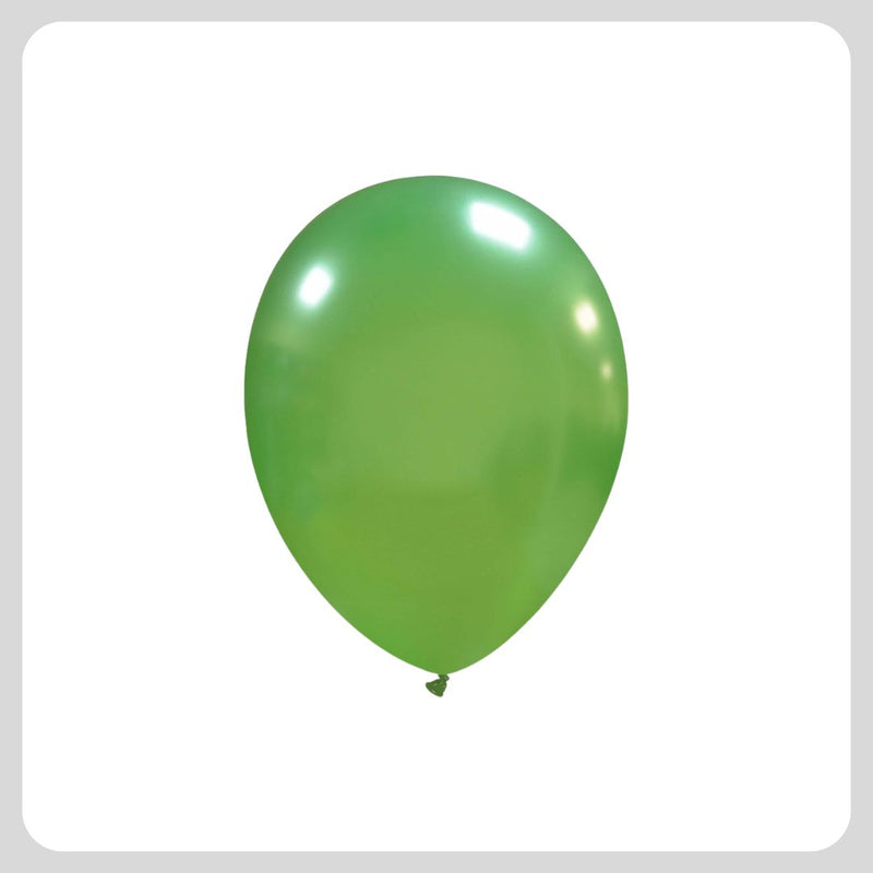 5 '' Metallic Emerald Green Balloons