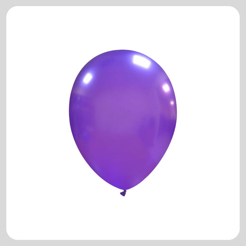 5 '' Metallic Purple Balloons