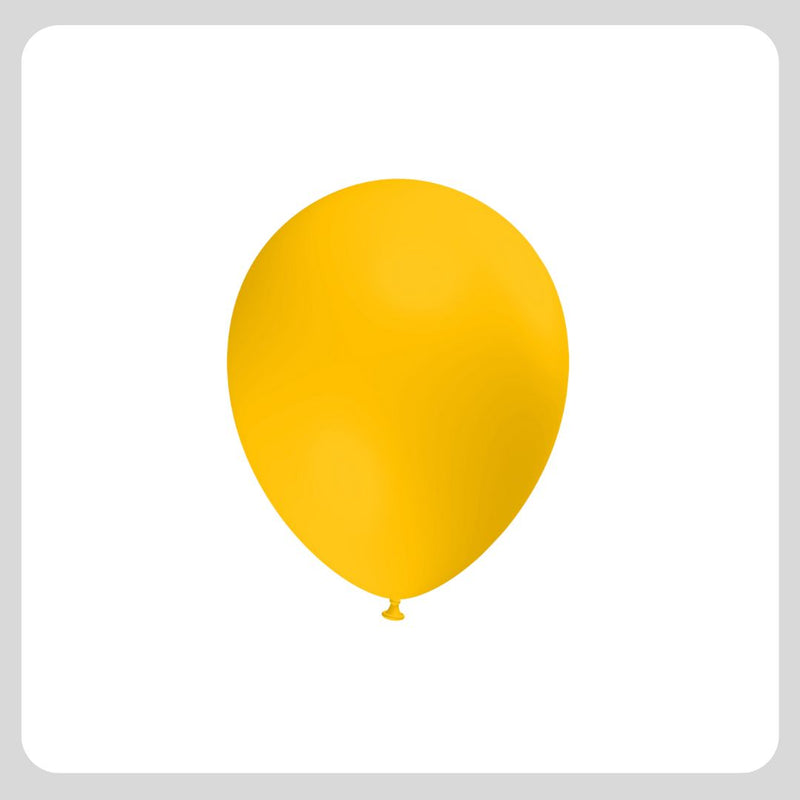 5 '' Yellow Ocher Balloons