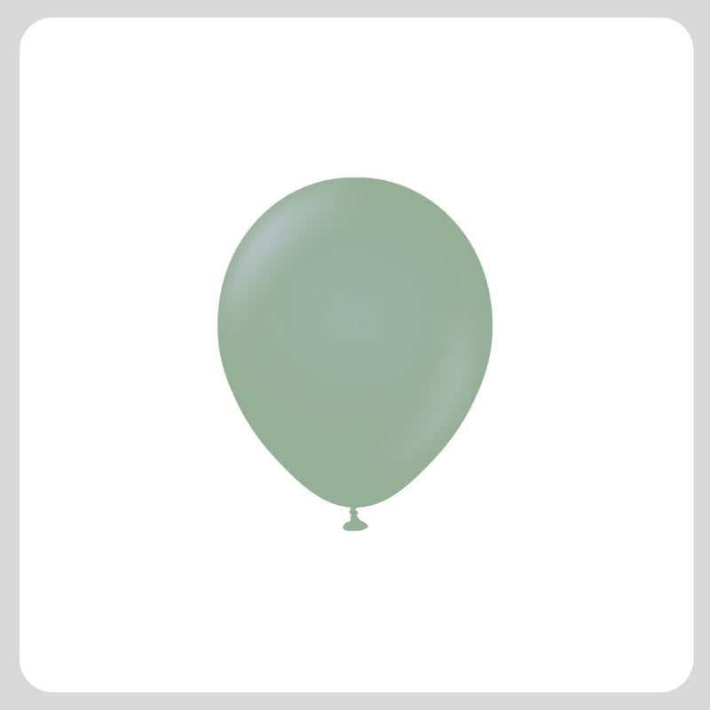 5'' Vintage Sage Balloons - Bag 20pcs