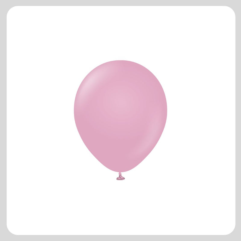 5 '' Vintage Pink Blush Balloons - Bag 20pcs
