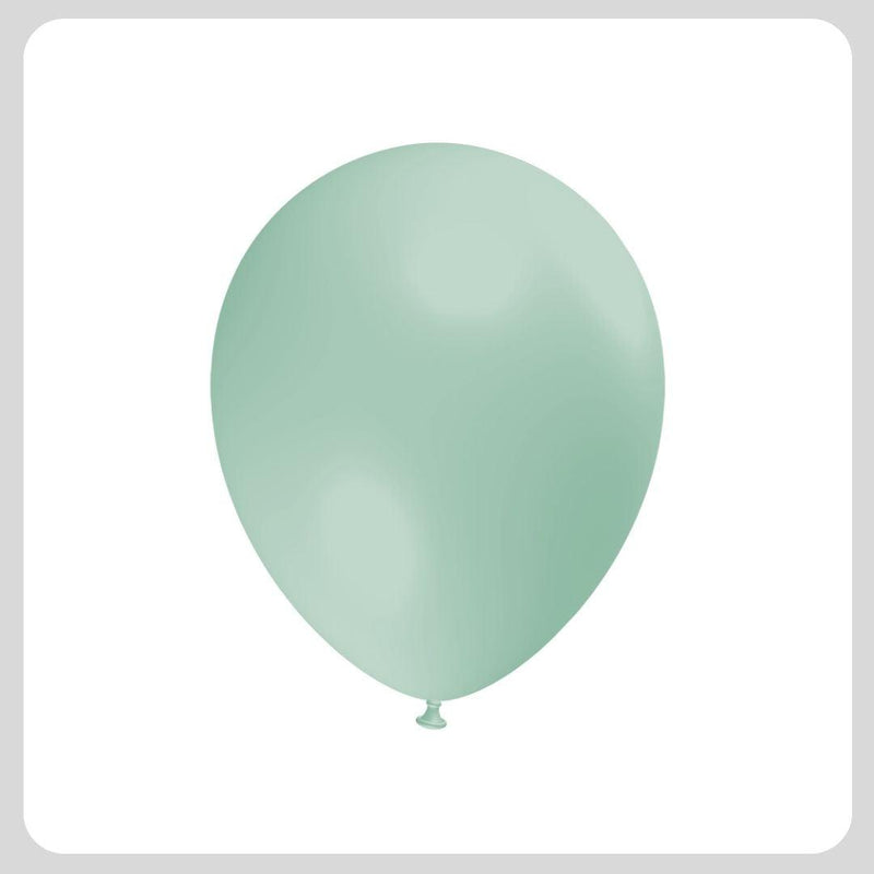 Palloncini Professionali 5'' Verde Menta 100pz