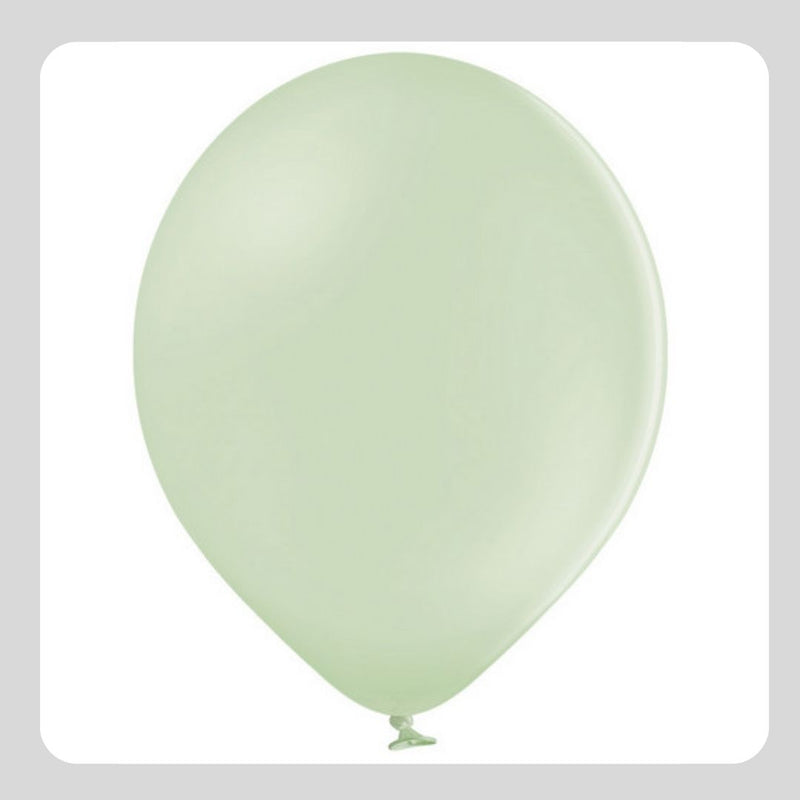 Belbal Balloons Top Quality 12” Crema al Kiwi