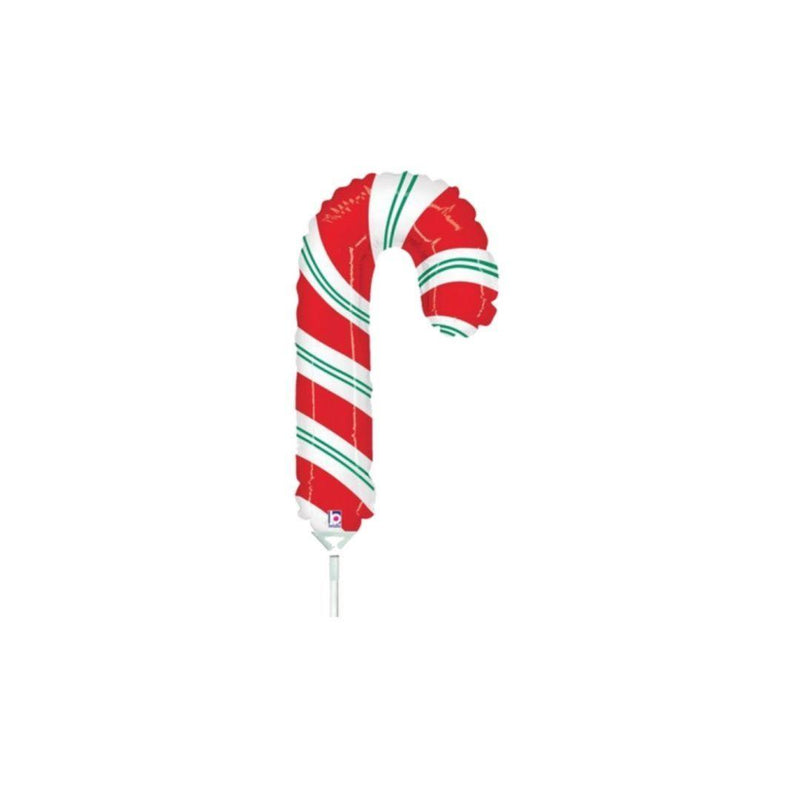 Mini Shape Candy Cane 9” - The Colours of Balloons