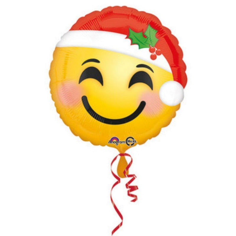 Smile Cappellino Babbo Natale Mylar 17” - The Colours of Balloons