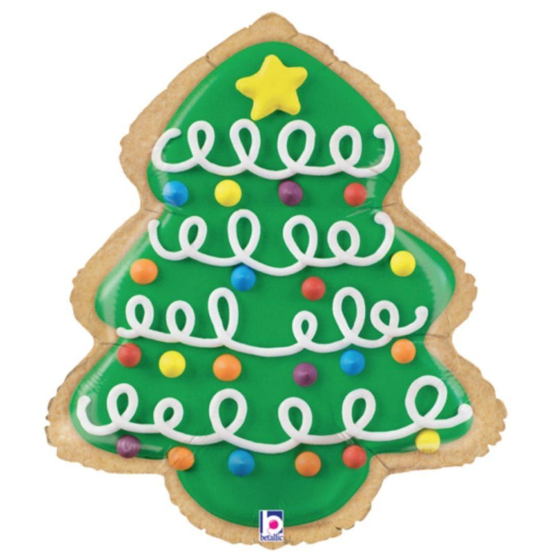 Super Shape Cookie Albero di Natale 25'' - The Colours of Balloons