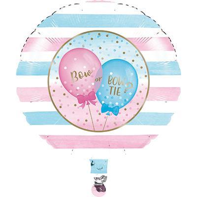 Palloncino Foil 18'' Gender Reveal - The Colours of Balloons
