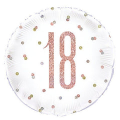 Mylar Numerati Rose Gold - The Colours of Balloons