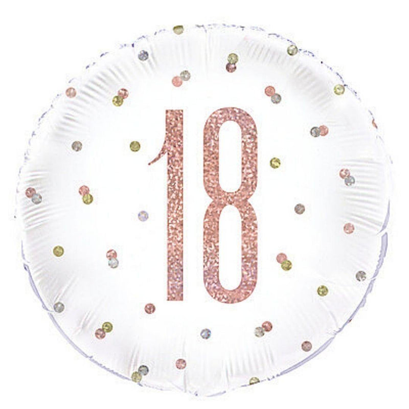 Mylar Numerati Rose Gold - The Colours of Balloons